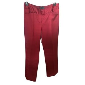The Limited Burgundy/Red Cassidy Fit Dress Pants
